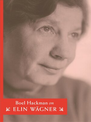 cover image of Elin Wägner